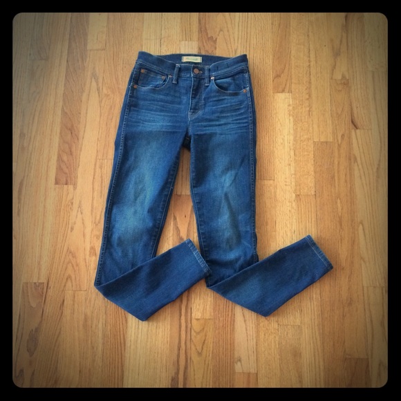 Madewell Denim - Madewell high-rise skinny jeans